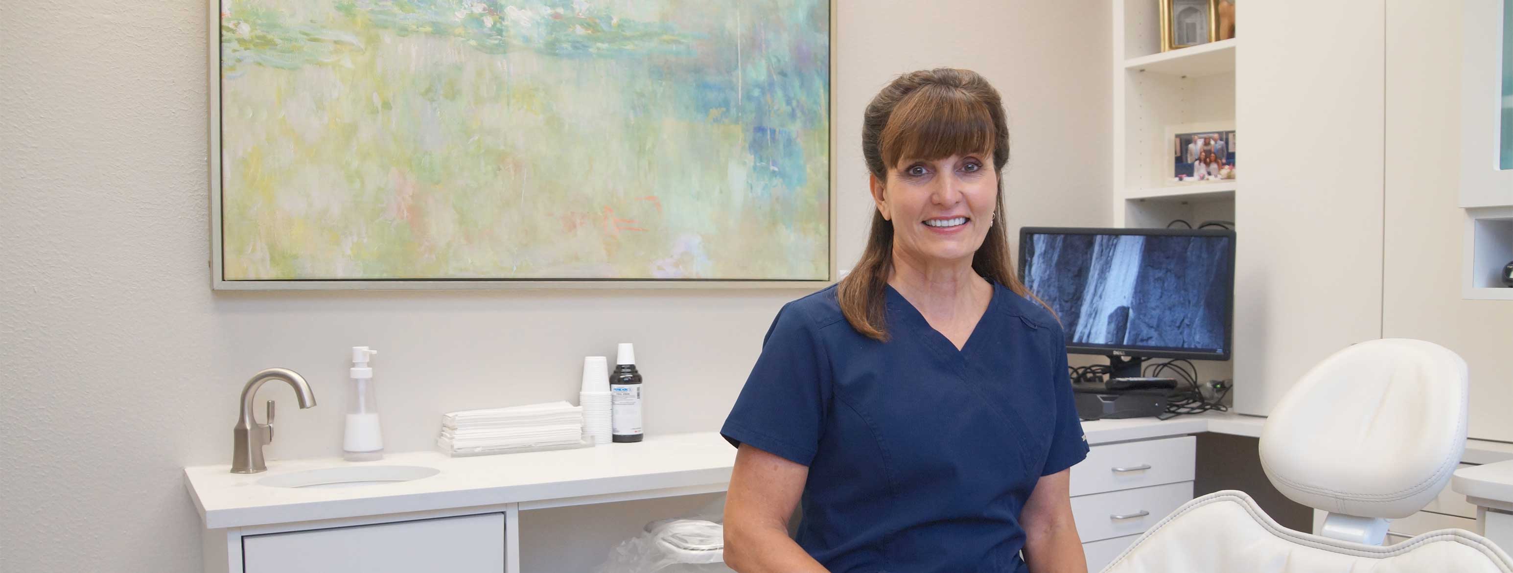 Janet Stukalin pictured in her office
